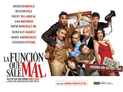 Entrada al teatro-La Funcion que sale Mal