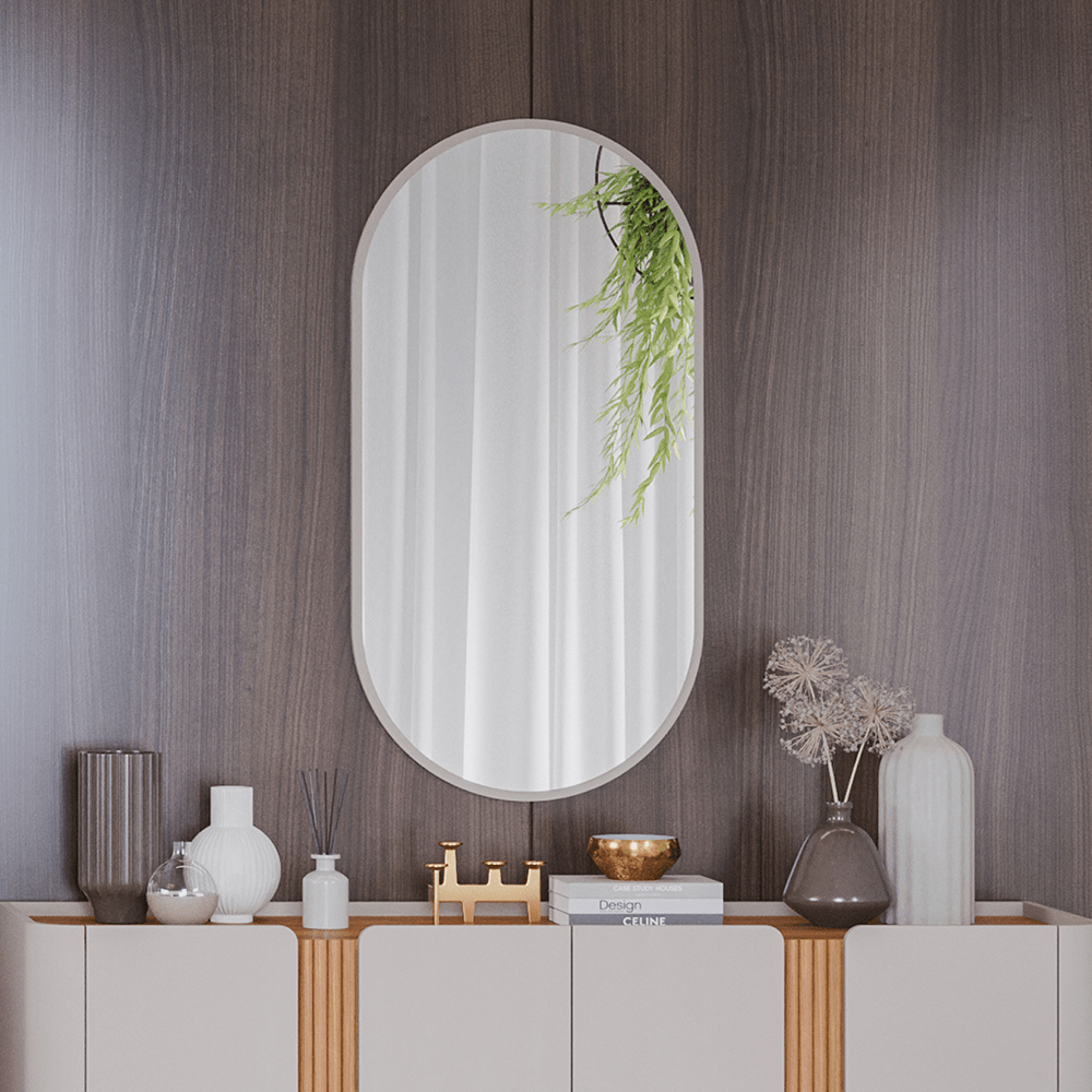 Espejo Decorativo Cimol Jade Crema